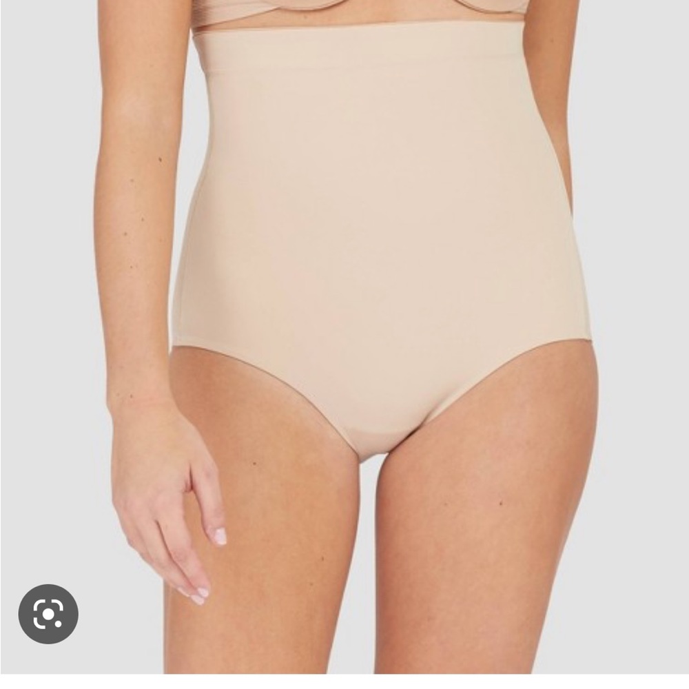 SPANX Assets Thintuition Shaping High Waist Brief Beige